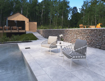 Kara Lounge Chair - Outdoor - Single - White