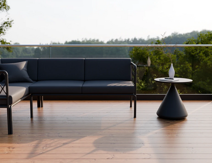 Kora Side Table - Outdoor - Charcoal