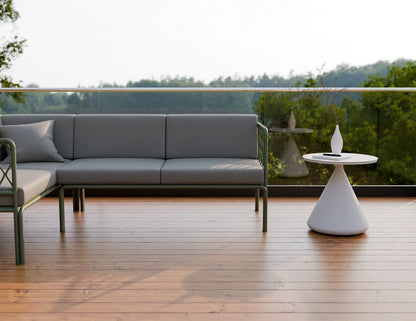 Kora Side Table - Outdoor - White
