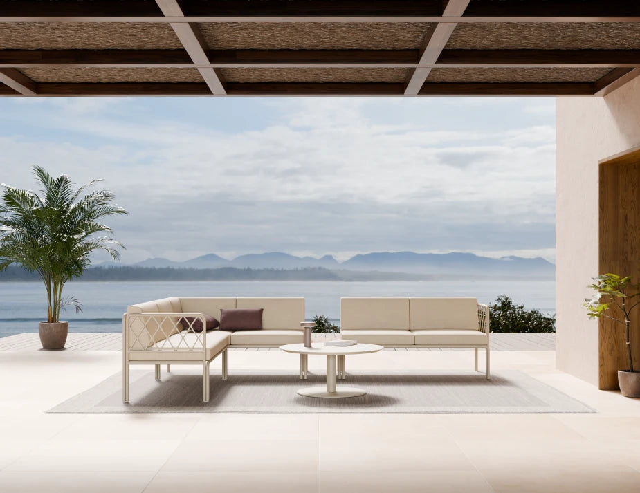 Seville Config I Corner Sofa - Latte - Outdoor