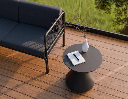 Kora Side Table - Outdoor - Charcoal