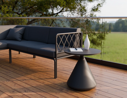 Kora Side Table - Outdoor - Charcoal