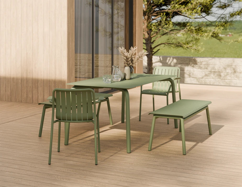 Roku Armchair - Outdoor - Eucalyptus Green