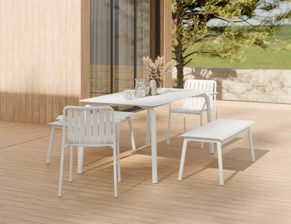 Roku Armchair - Outdoor - White