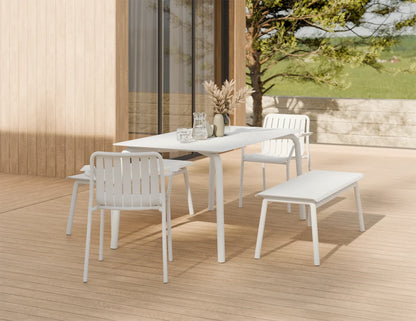 Roku Armchair - Outdoor - White