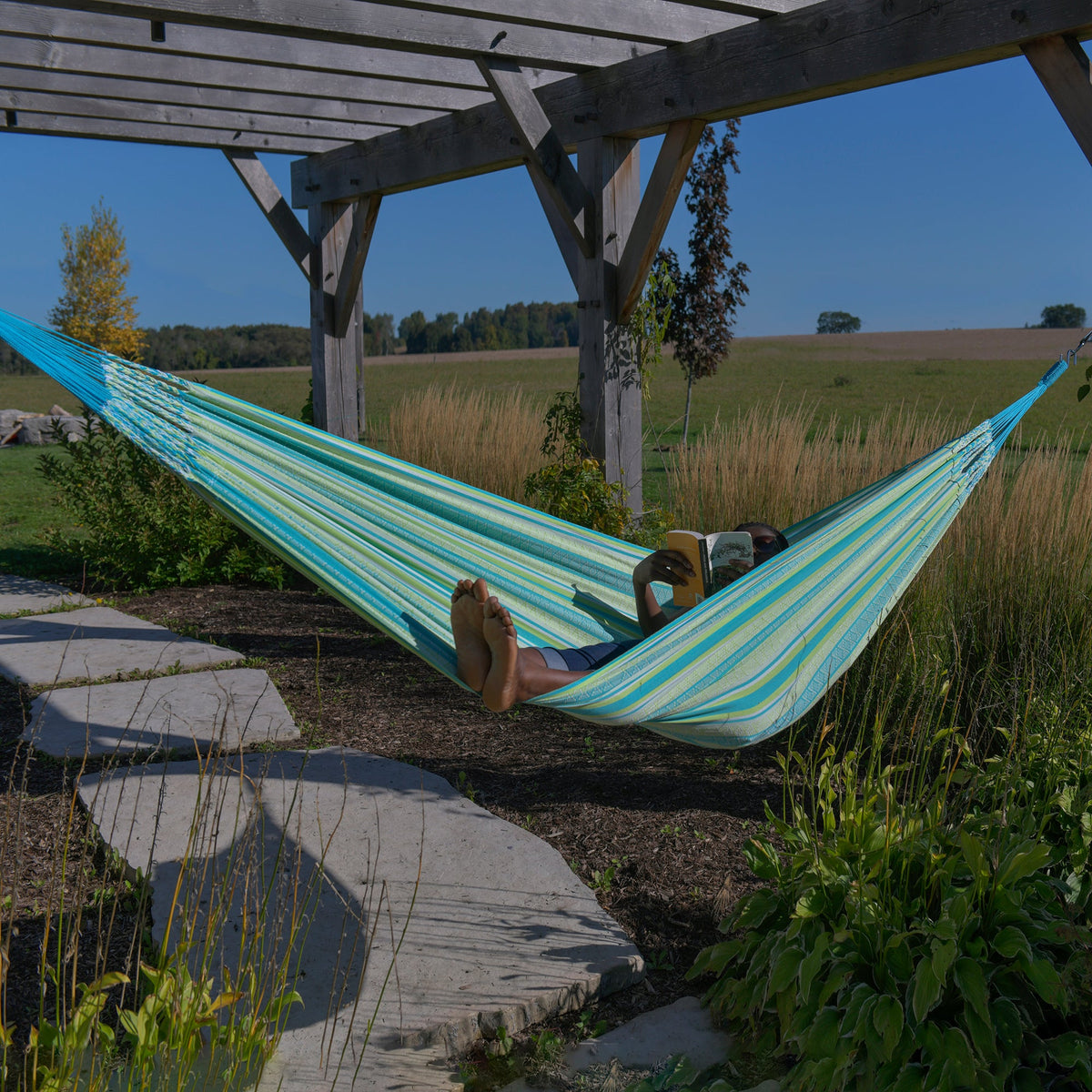 Vivere Latin Double Cotton Hammock - Callaina