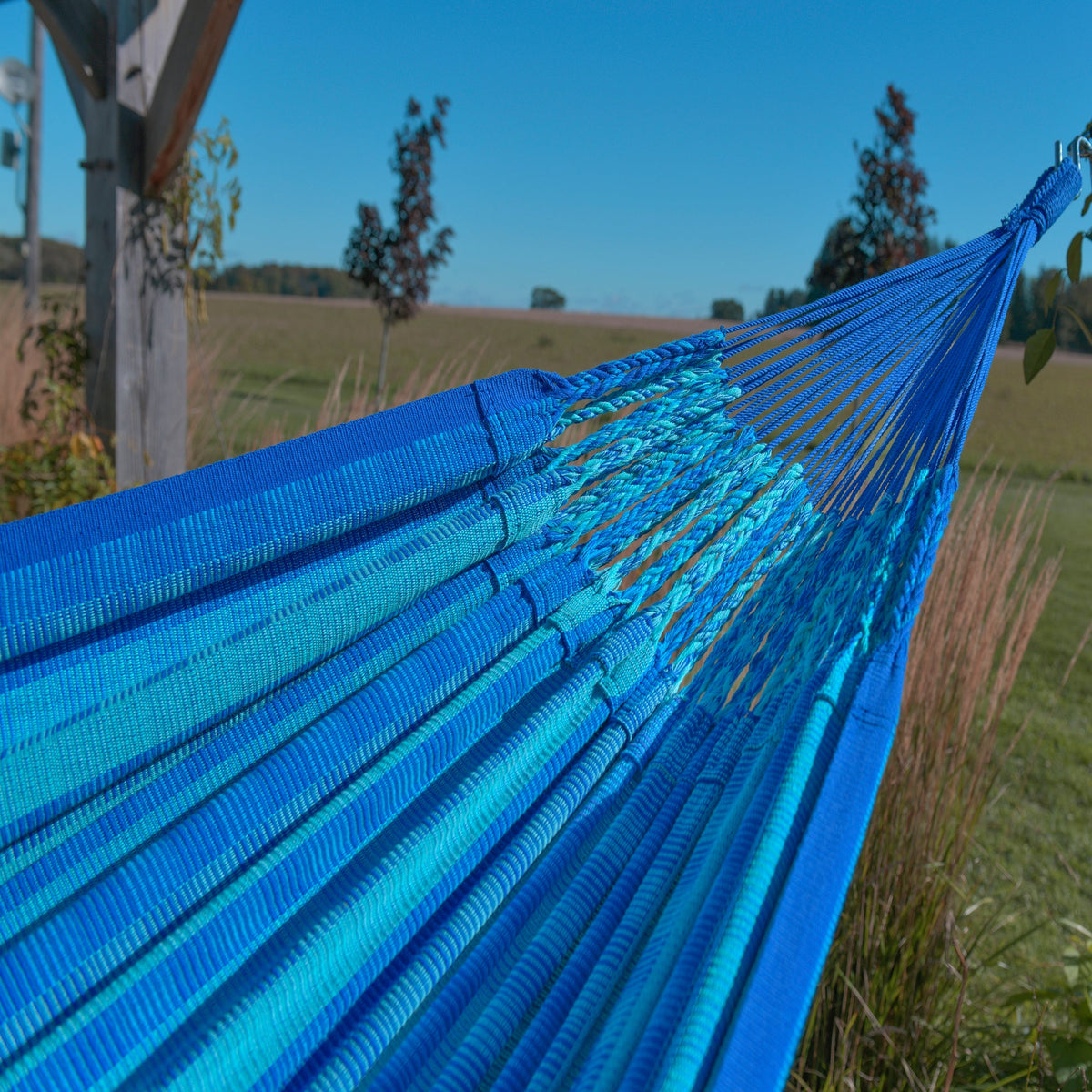 Vivere Latin Double Cotton Hammock - Laguna
