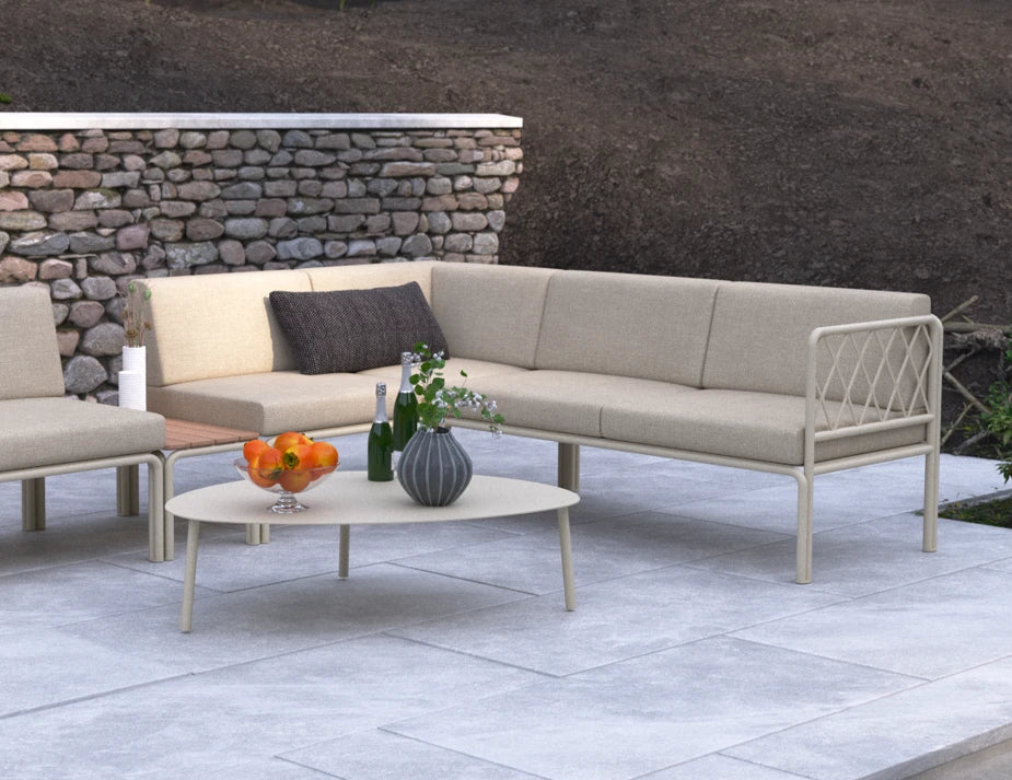 Seville Lounge Chair - Latte - Outdoor