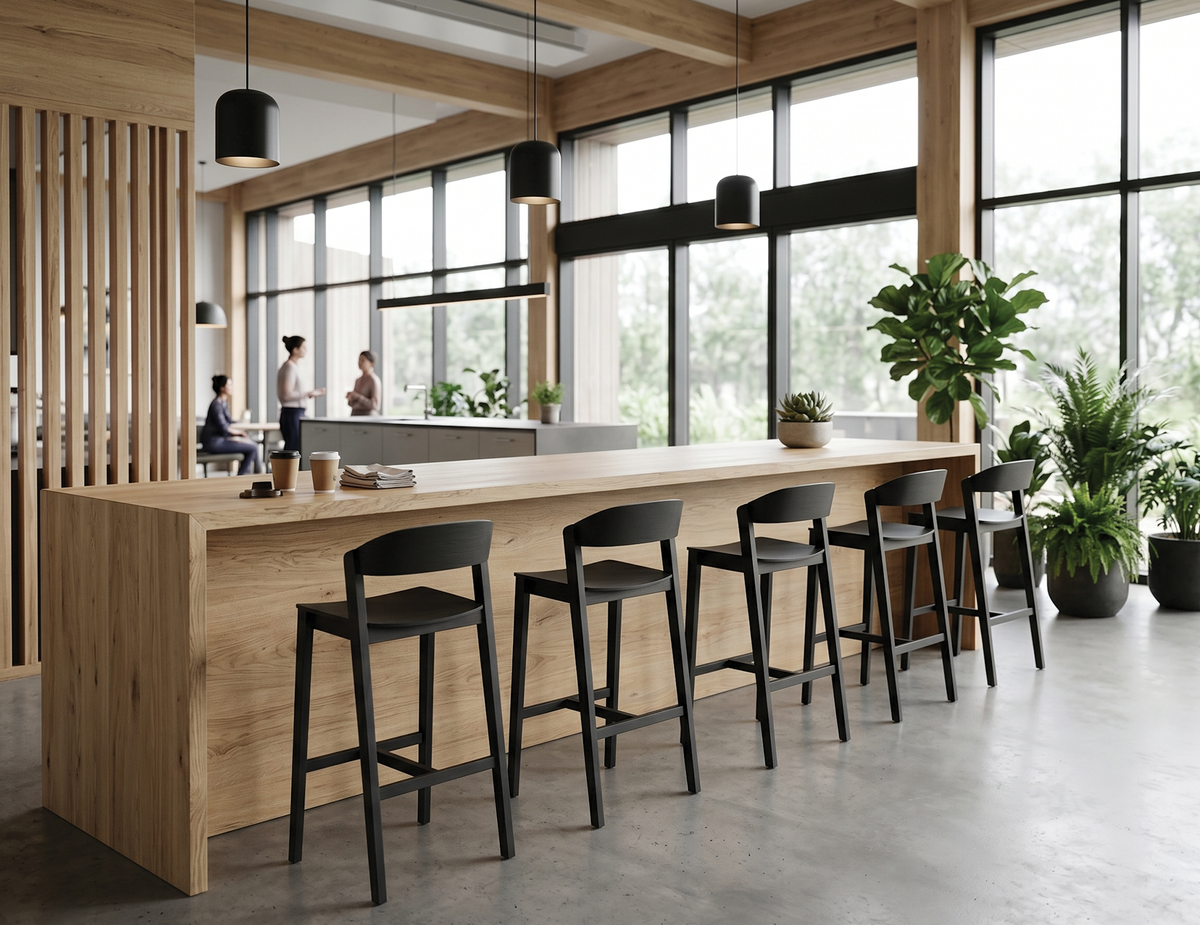 Grayson Bar Stool - Black