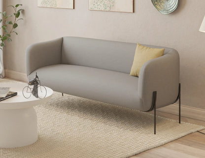 Belle 2.5 Seater Sofa - Cloud Grey