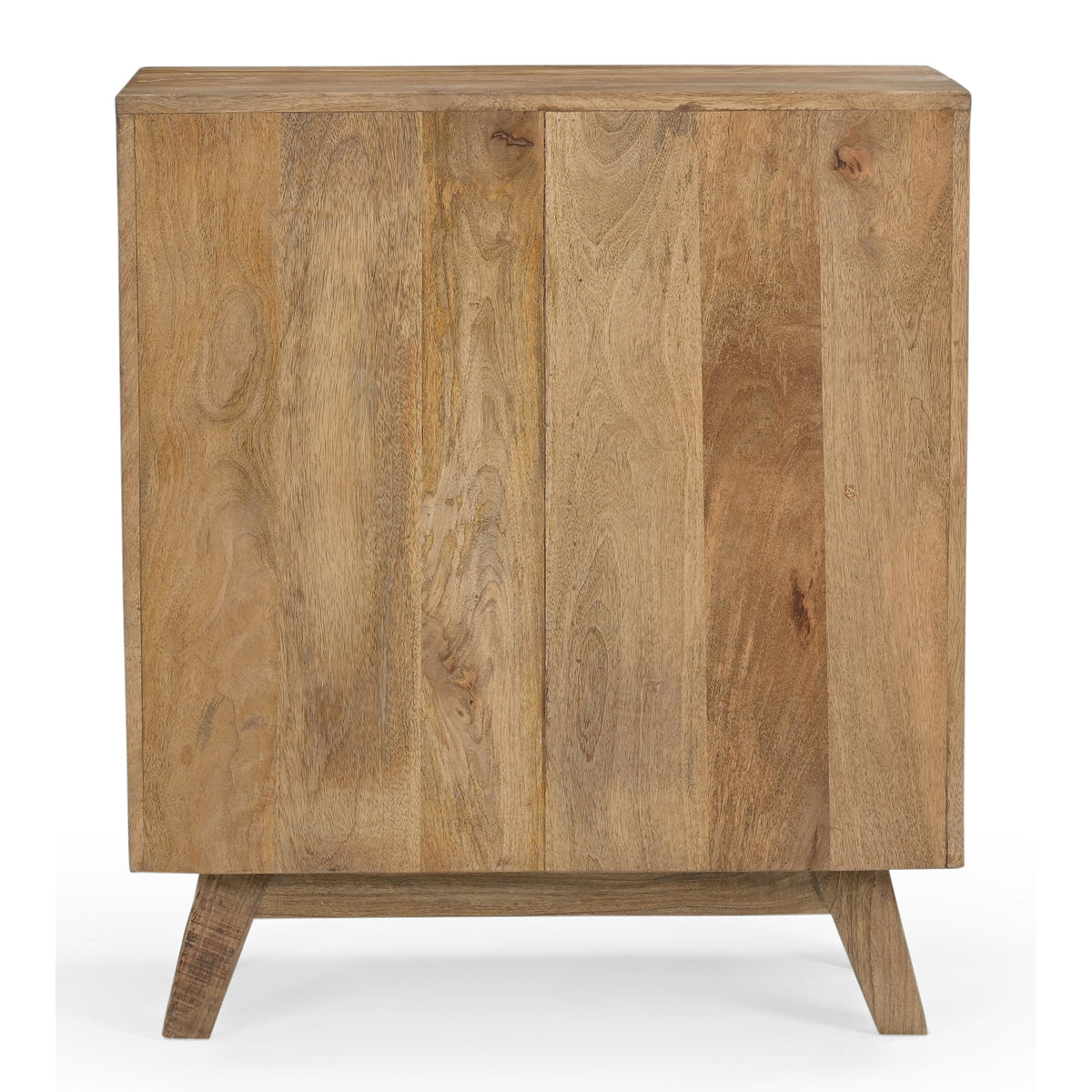 Linden Cowhide and Mango Wood Cabinet 70cm