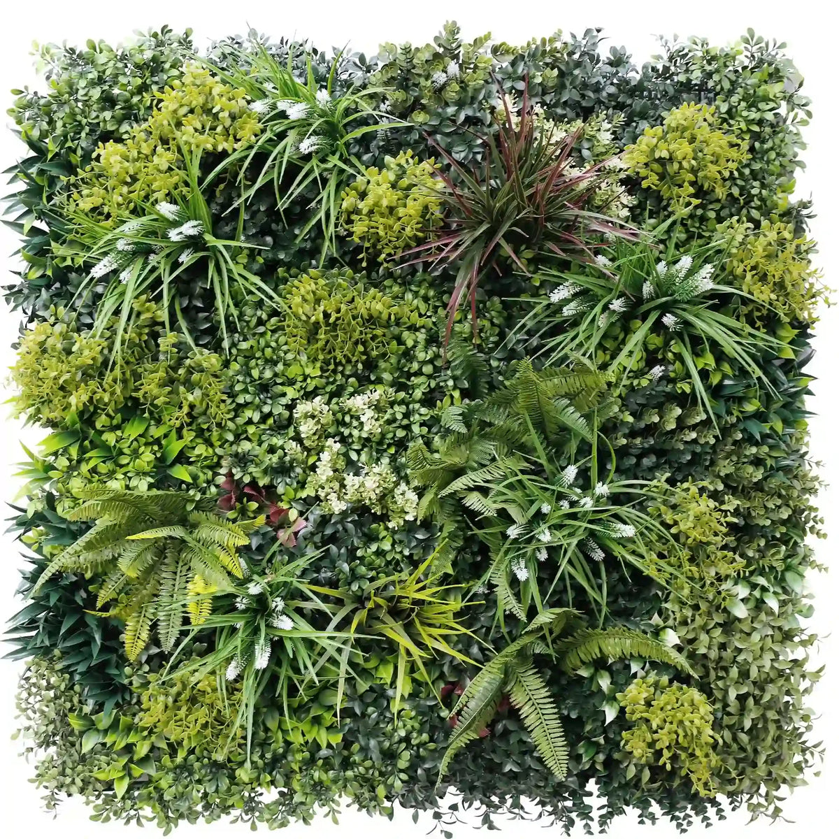 Luxury Lush Spring Recycled Vertical Garden / Green Wall UV Resistant Sample - Image 3