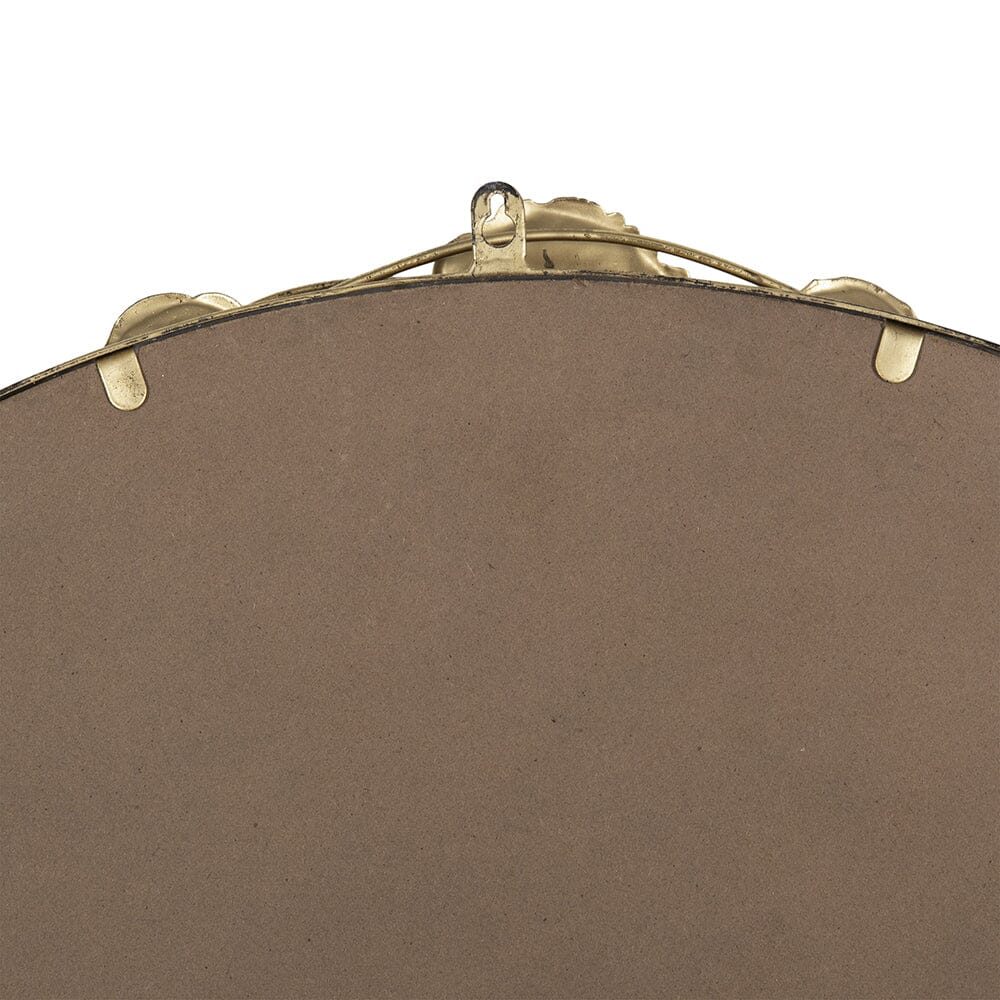 Marisol Gold Leaf Wall Mirror 90cm