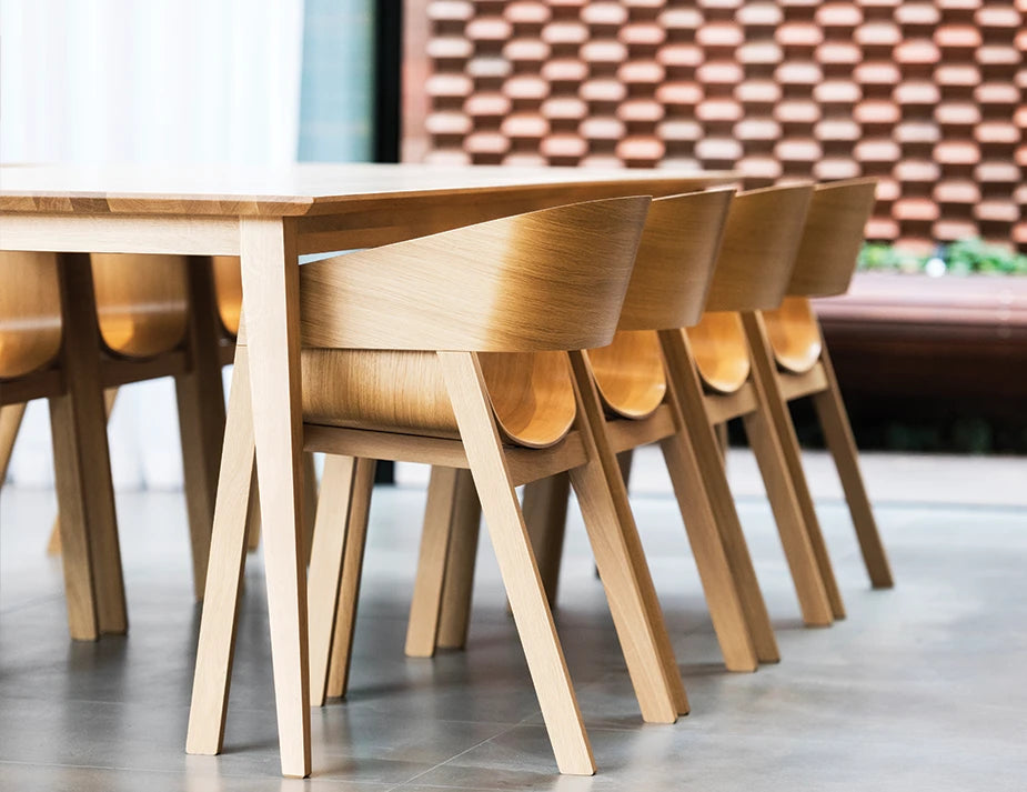 Jylland Dining Table - Natural Oak - 280cm x 110cm - by TON