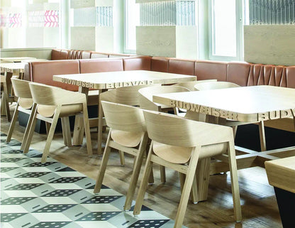 Merano Armchair - Natural Oak - Veneer Seat - by TON