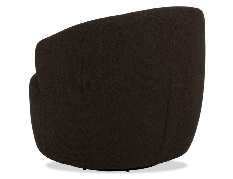 Mietta Swivel Lounge Chair - Cacao