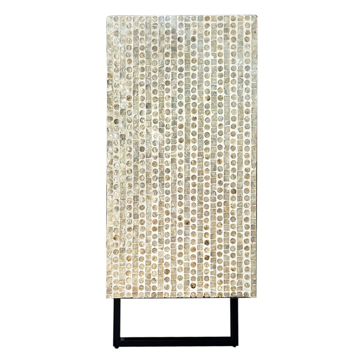 Mireille Mother of Pearl Swirl Inlay Sideboard 142cm