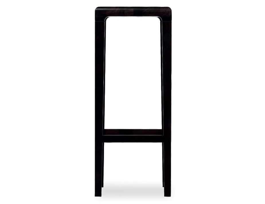 Rioja Barstool - Black Stained - 80cm - by TON