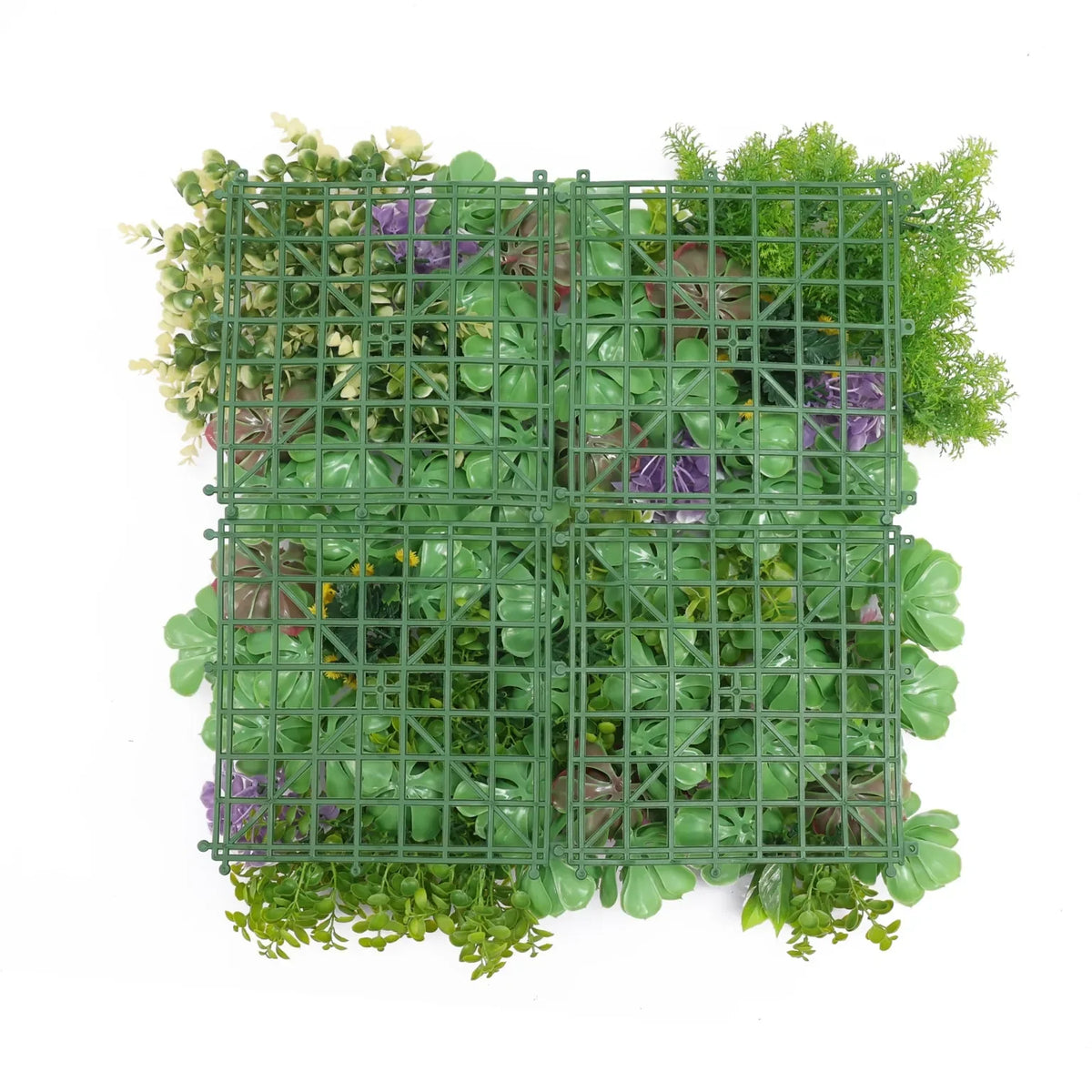 Artificial Dense Succulent Green Wall / Vertical Garden Panel 50cm x 50cm UV Resistant - Image 3
