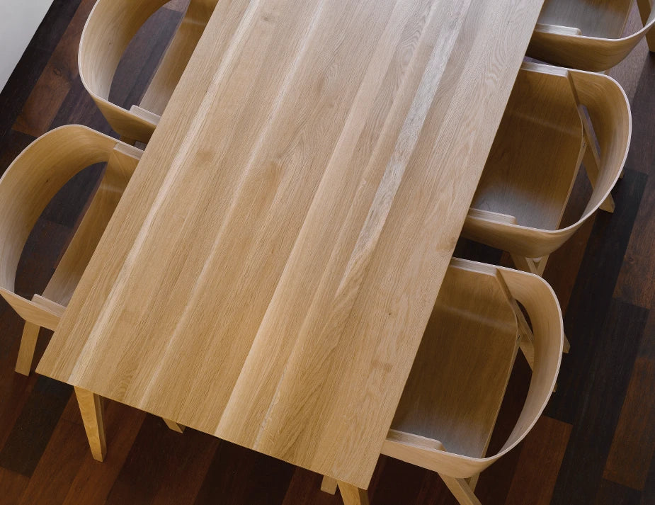 Merano Armchair - Natural Oak - Veneer Seat - by TON