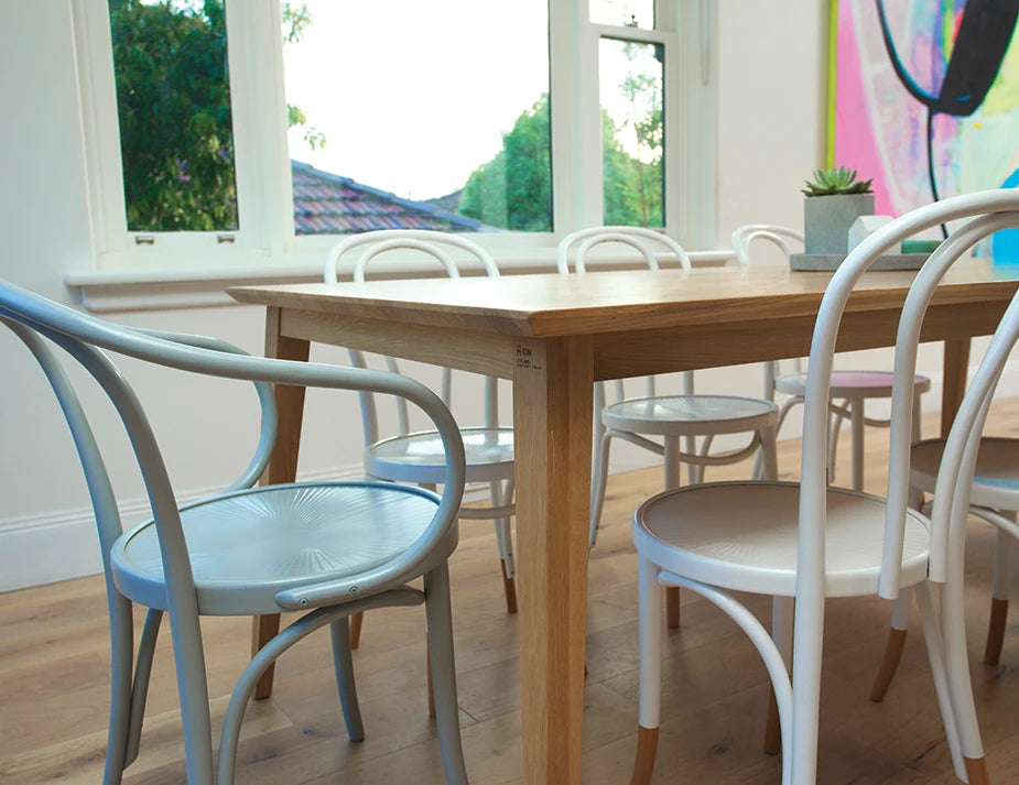 Jylland Dining Table - Natural Oak - 220cm x 100cm - by TON