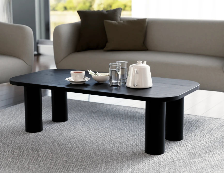 Orbix Rectangle Coffee Table - Black