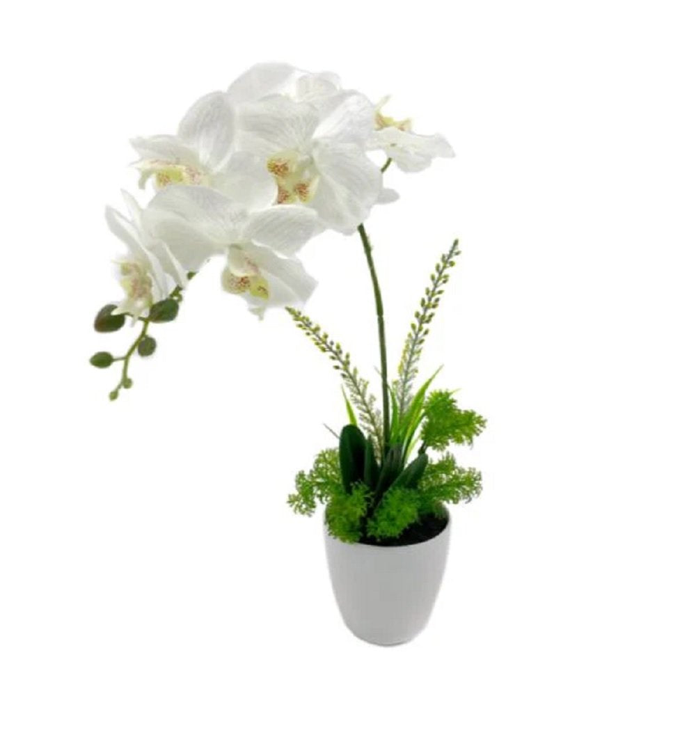 Artificial One Stem Orchid 46cm - Image 2