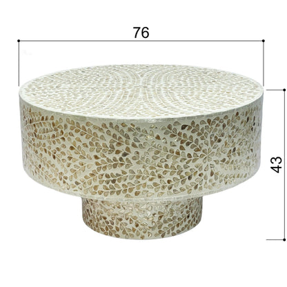 Orla Mother of Pearl Coffee Table 76cm