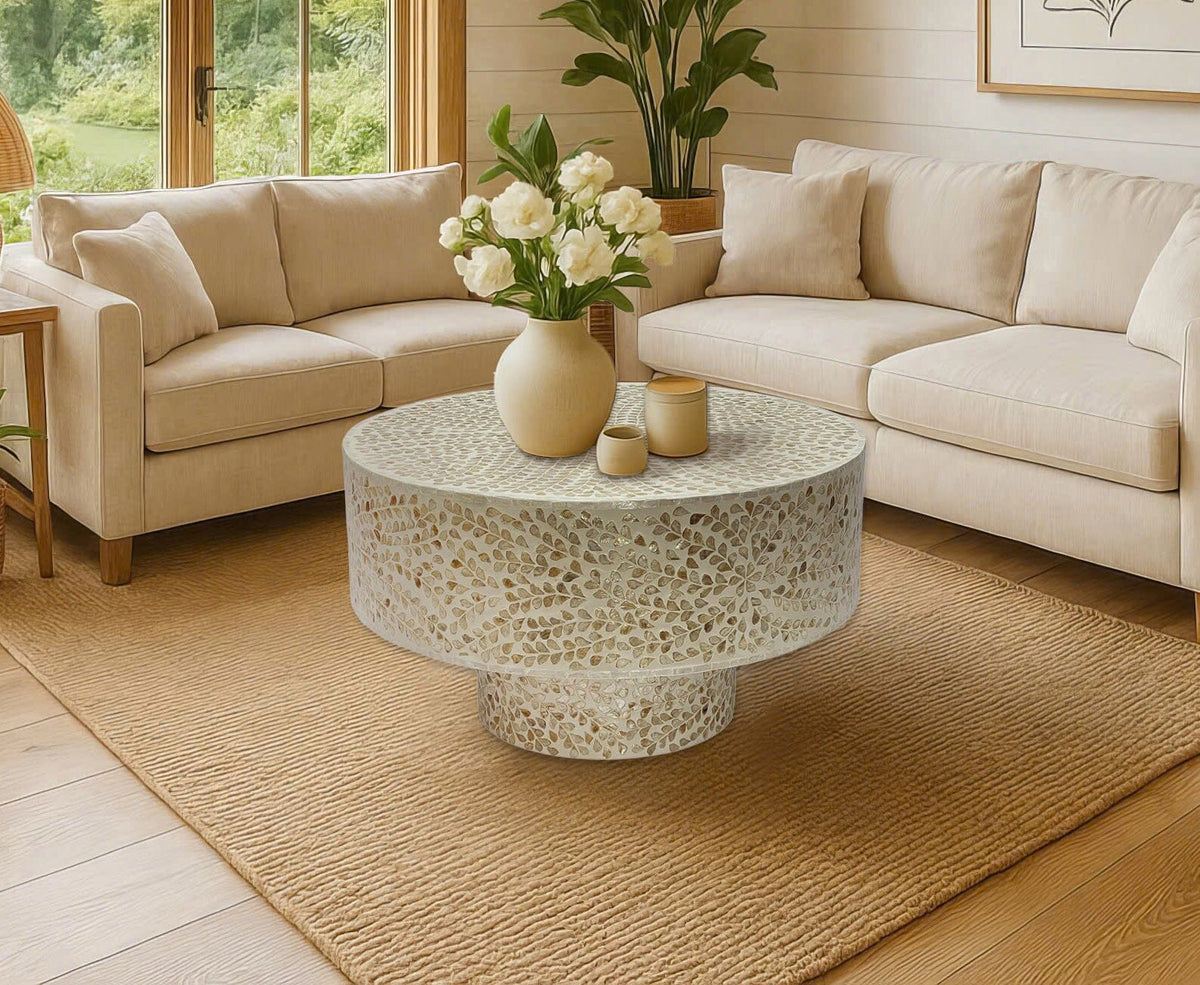 Orla Mother of Pearl Coffee Table 76cm