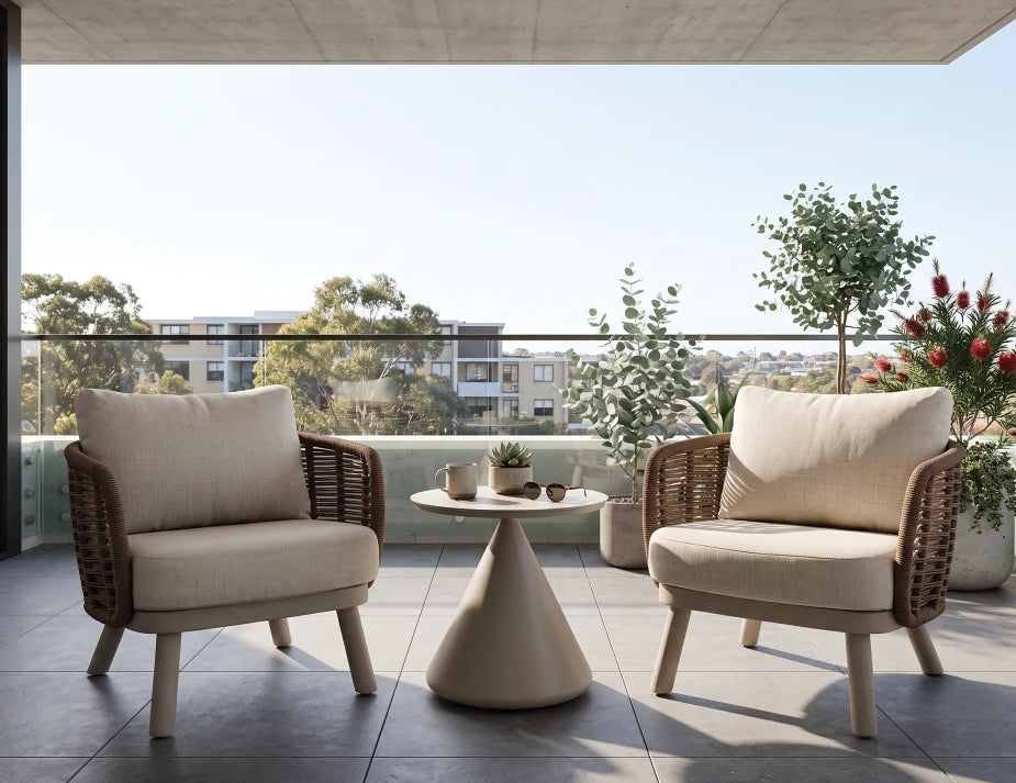 Kora Side Table - Outdoor - Latte