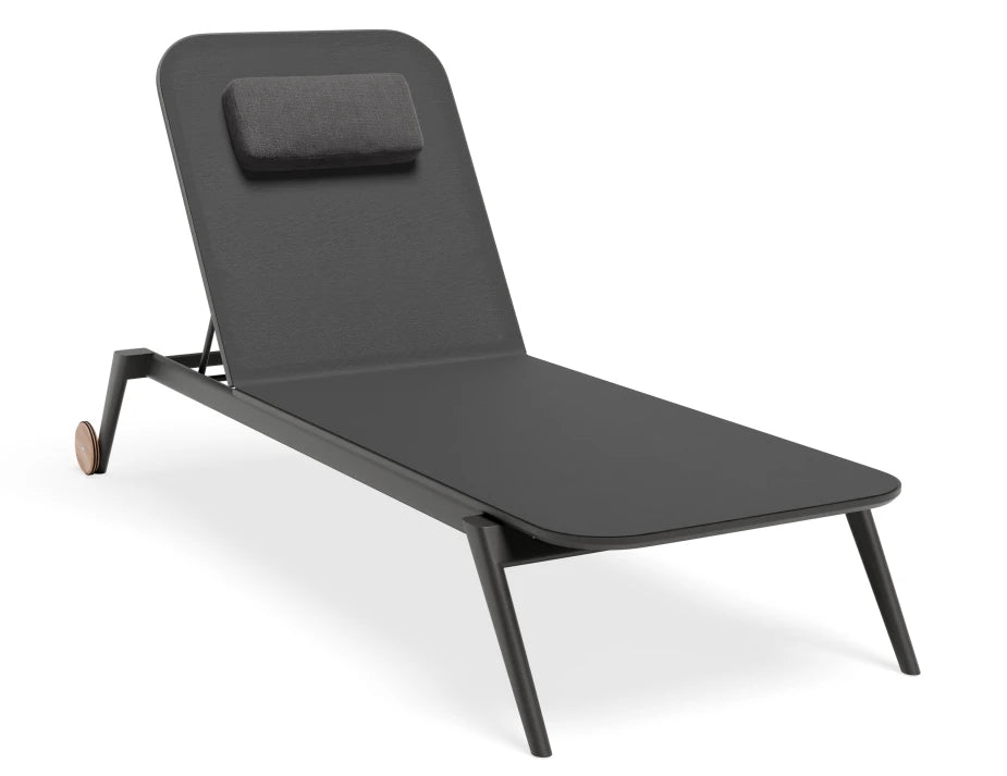 Amalfi Sun Lounge - Charcoal