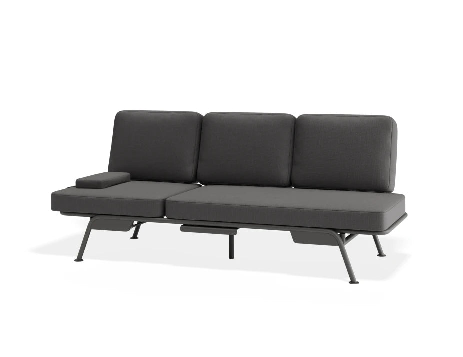 Arla Outdoor Sofa - Charcoal - Outdoor
