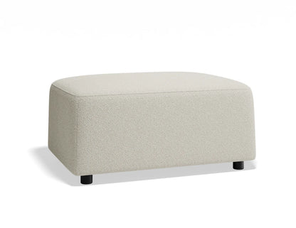 Atticus Ottoman - Ivory Cream