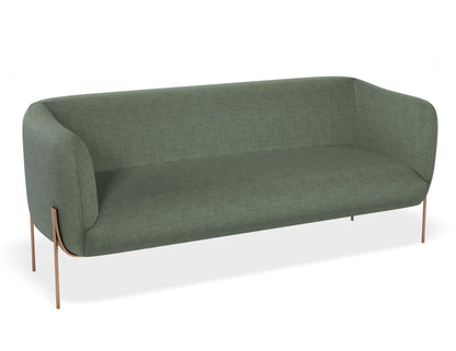 Belle 2.5 Seater Sofa - Kelp Green