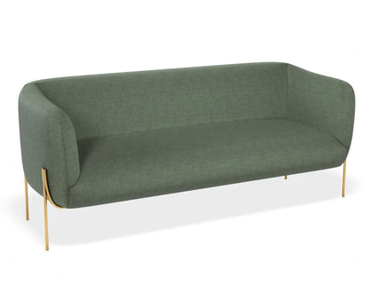 Belle 2.5 Seater Sofa - Kelp Green