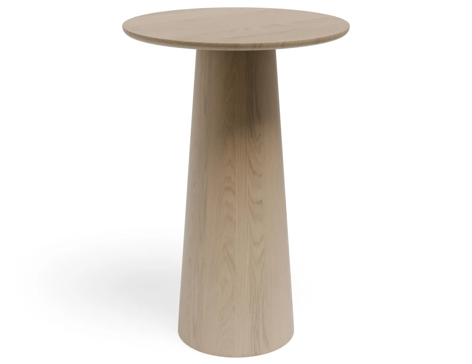 Circa High Bar Table - Round - Natural Ash - 70cm