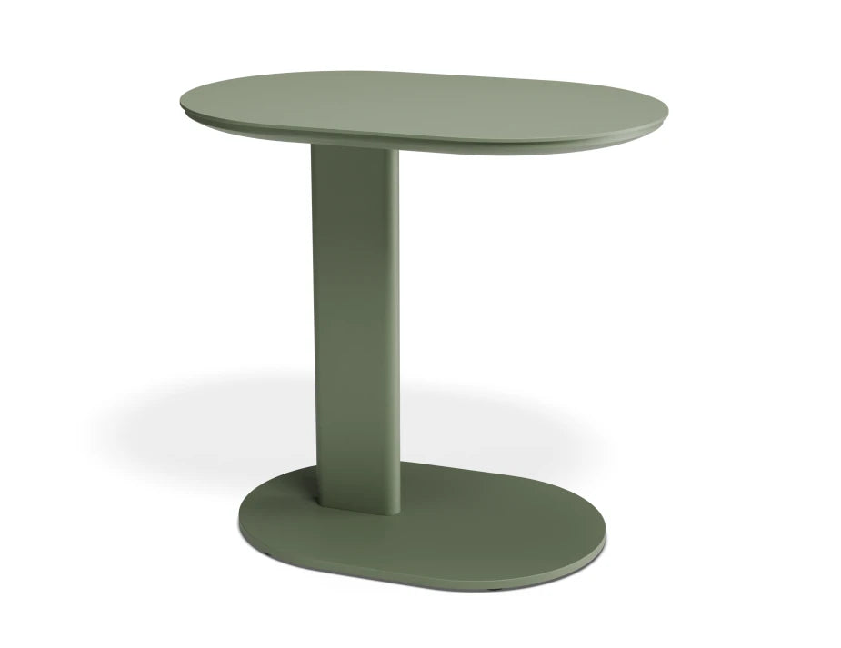 Deck Side Table - Outdoor - Eucalyptus Green