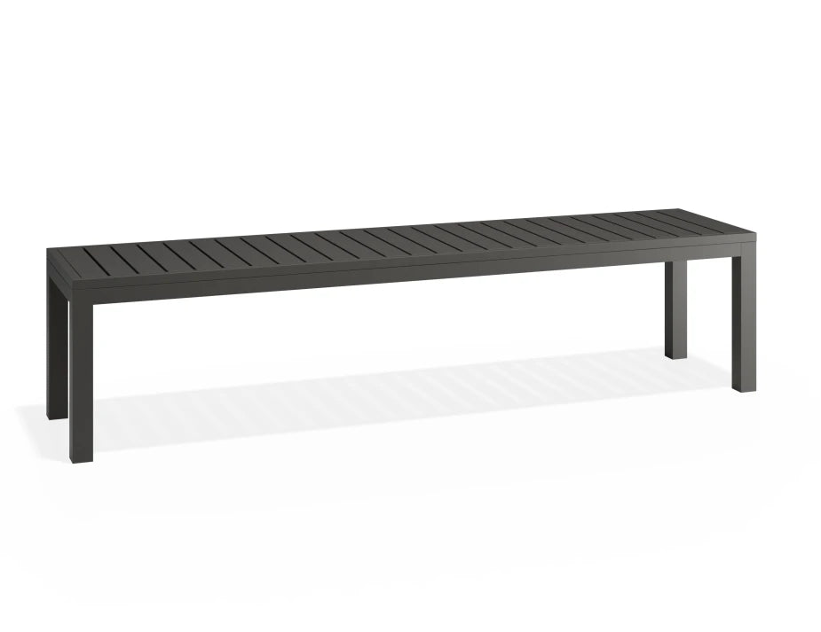 Halki Bench Seat - Outdoor - 190cm - Charcoal