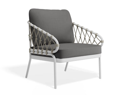 Kara Lounge Chair - Outdoor - Single - White