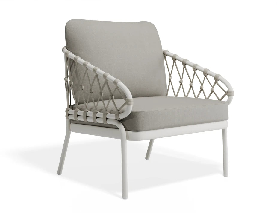 Kara Lounge Chair - Outdoor - Single - White