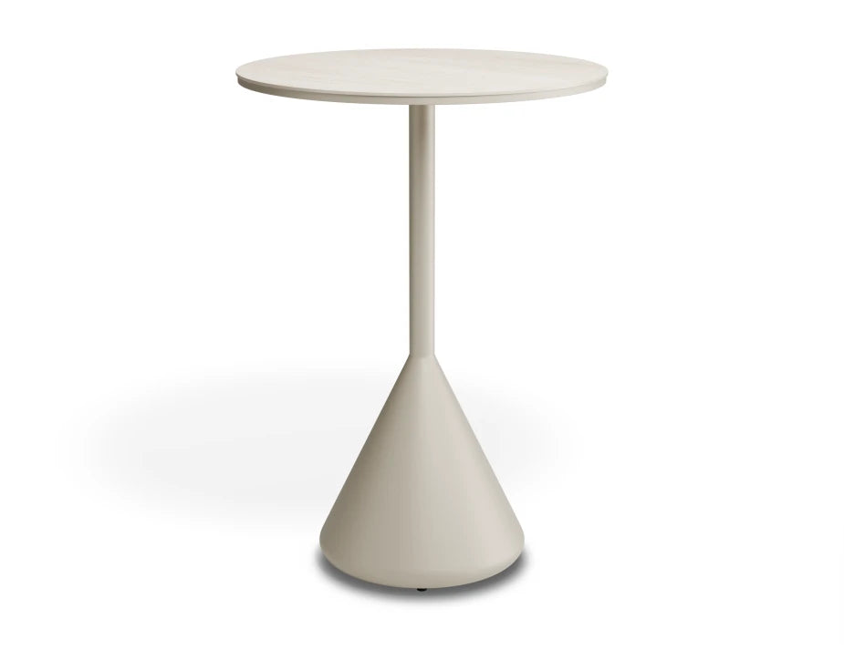 Kora High Bar Table - Outdoor - Latte - Dune Ceramic Top
