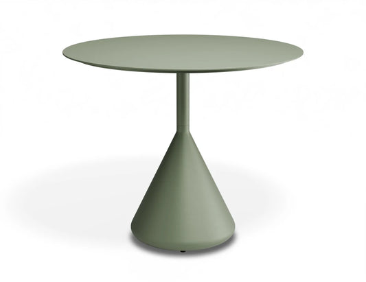 Kora Cafe Table 90cm Dia - Outdoor - Eucalyptus Green