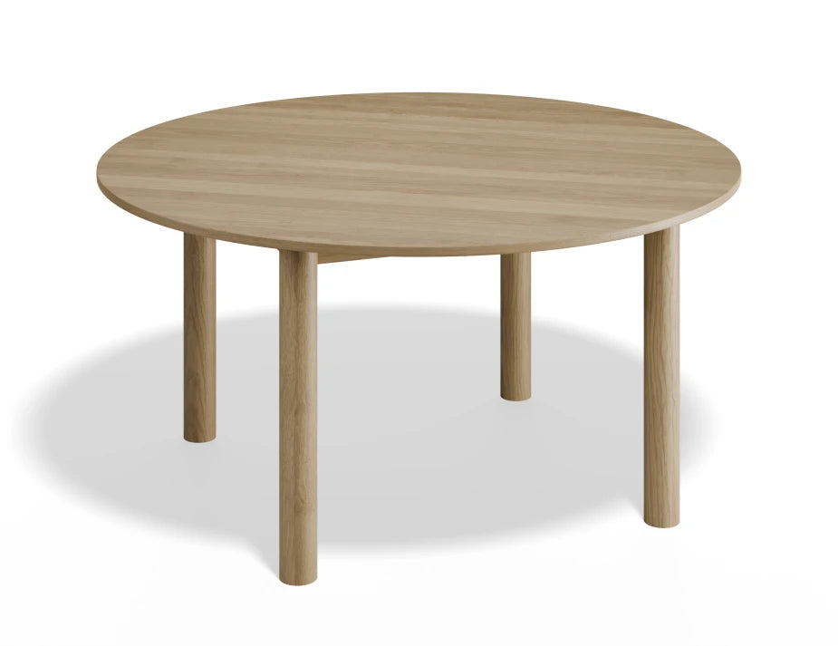 Nordica Round Dining Table - Solid Oak - 150cm