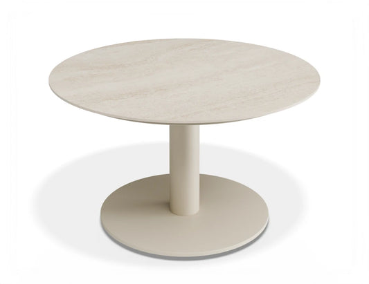 Loma Coffee Table Latte 70cm - Outdoor - Dune Ceramic Top