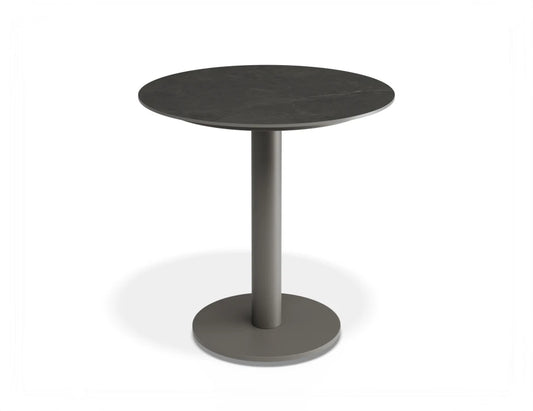 Loma Side Table Charcoal - Outdoor - Basalt Ceramic Top