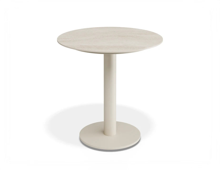 Loma Side Table Latte - Outdoor - Dune Ceramic Top