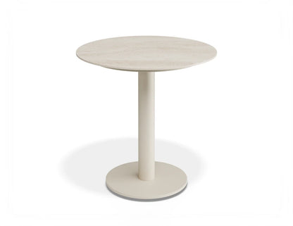 Loma Side Table Latte - Outdoor - Dune Ceramic Top