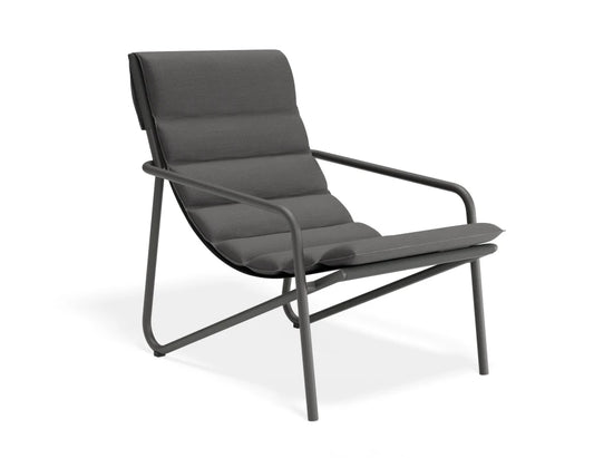 Paloma Lounge Chair - Outdoor - Charcoal