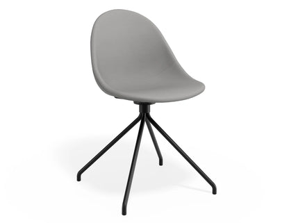 Pebble Fabric Light Grey Upholstered Chair