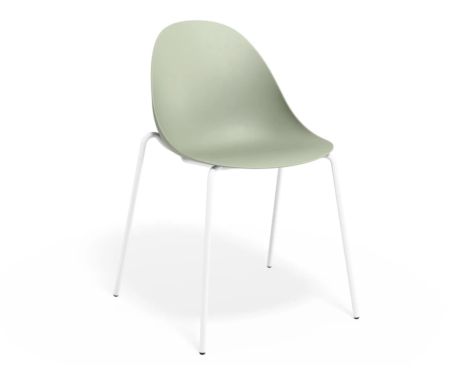 Pebble Chair Mint Green with Shell Seat